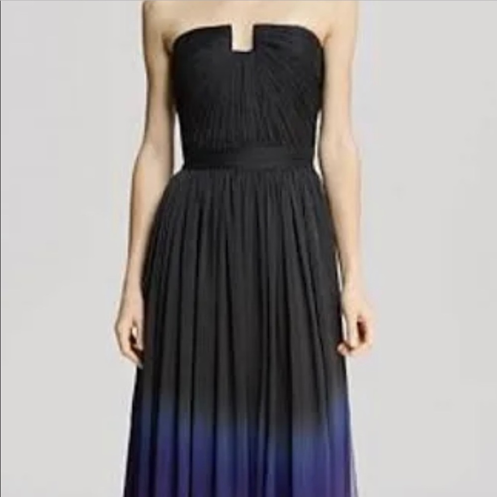 Halston Heritage ombré gown, size 8